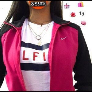 Pink nike sweater